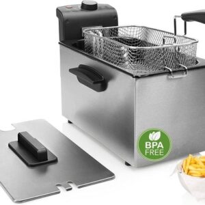 Royalty Line® EFT2000 Frituurpan - Friteuse 3 Liter - 2000W